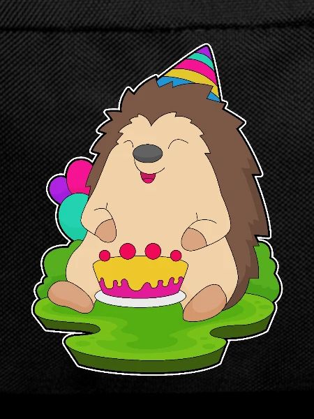Hedgehog Birthday Cake