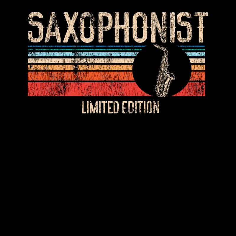Saxophone Retro Vintage