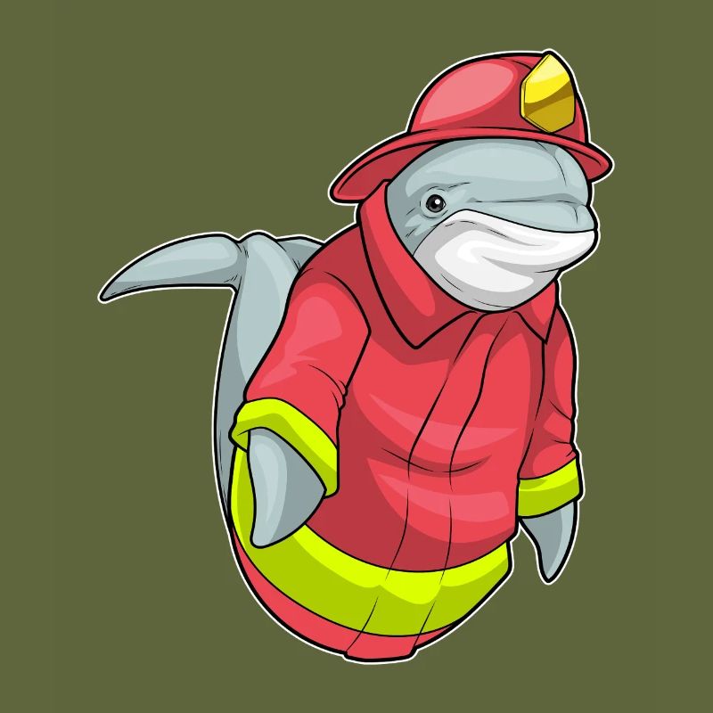 Dolphin Pompier Pompier Brigade