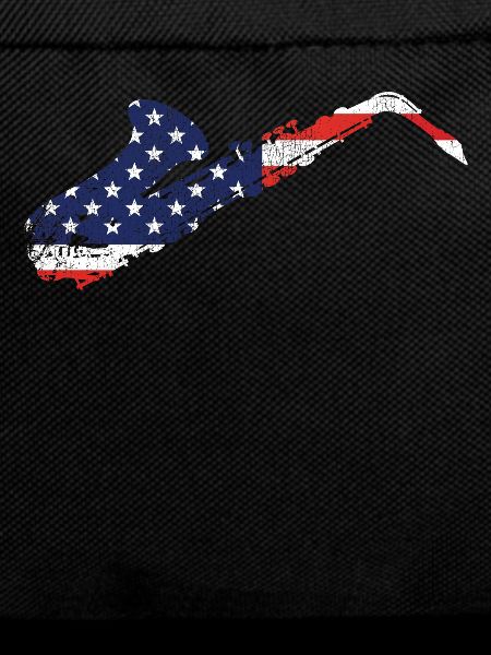 Saxophones American Flag