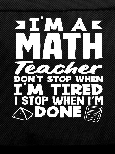 Math Teacher Math Gift