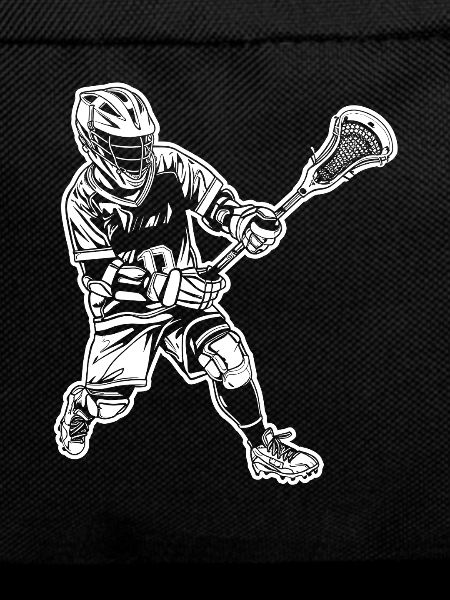 Lacrosse Player Drawing