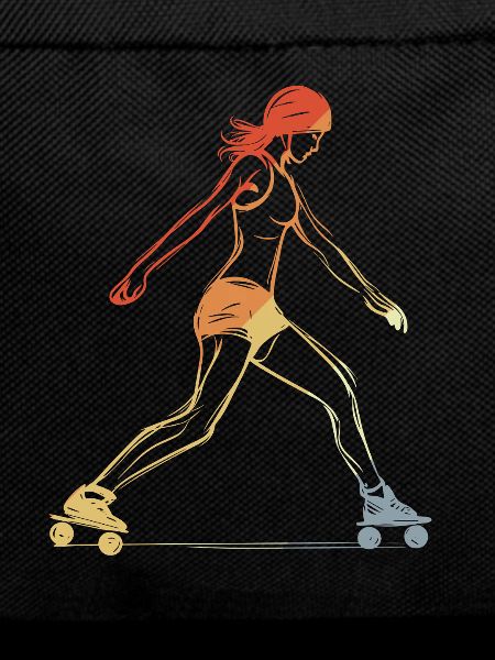 Female Scooter Skater