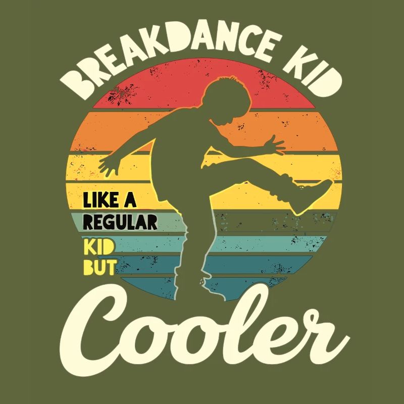Breakdance Kid Breakdancer Retro Dance B-Boys