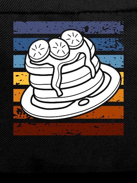 Retro Pancakes Breakfast Indulgence