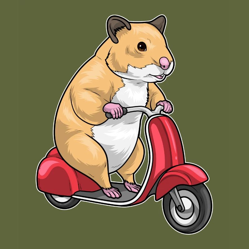 Hamster Motorroller