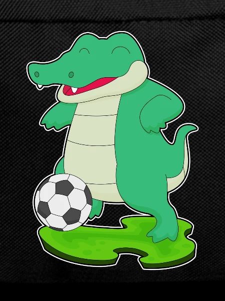 Crocodile Soccer Player Soccer