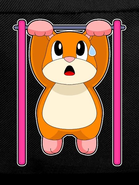 Hamster Bodybuilder Pull-ups Bodybuilding