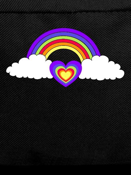 Rainbow Heart Hearts Love Valentine
