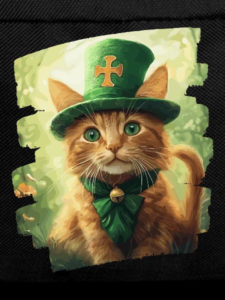 St Patricks day Katze