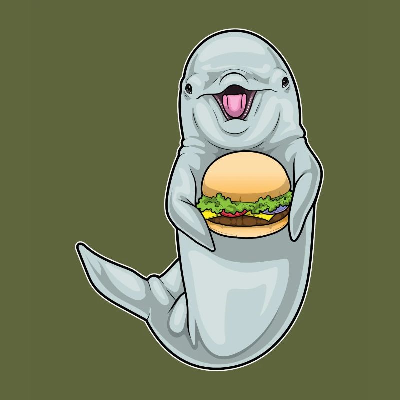 Dolphin Cheeseburger