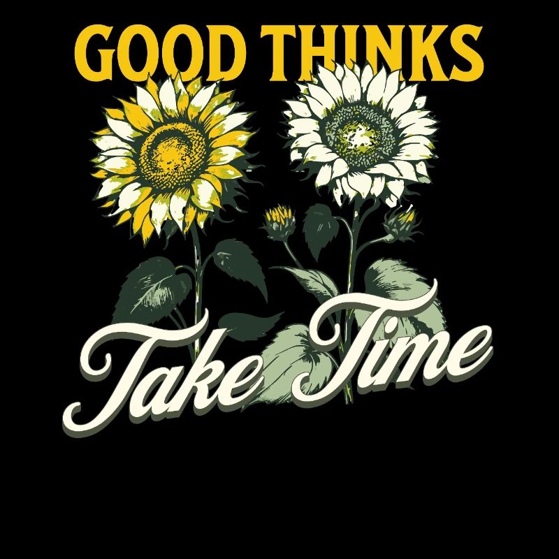 Good Thinks Good Thoughts Sunflower Summer Vibe