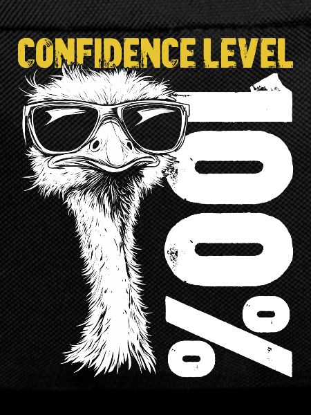 Ostrich Bird Sunglasses Confident Gift