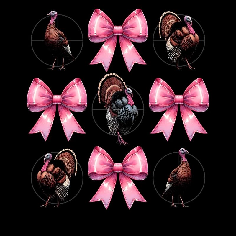 Coquette Arc Dinde Chasse Chasseur Rose