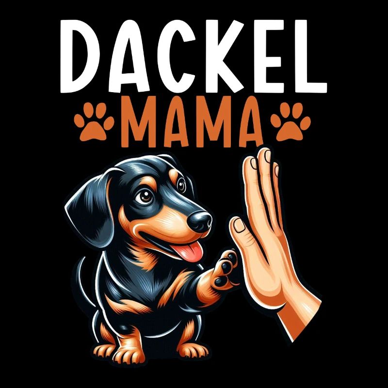 Dackel Mama Muttertag Mutterschaft Mama Elternteil
