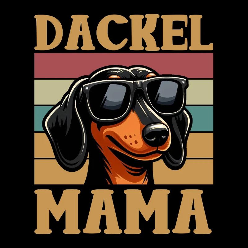 Dackel Mama Muttertag Mutterschaft Mama Elternteil