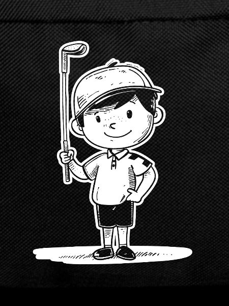 Little Golfer Sketch