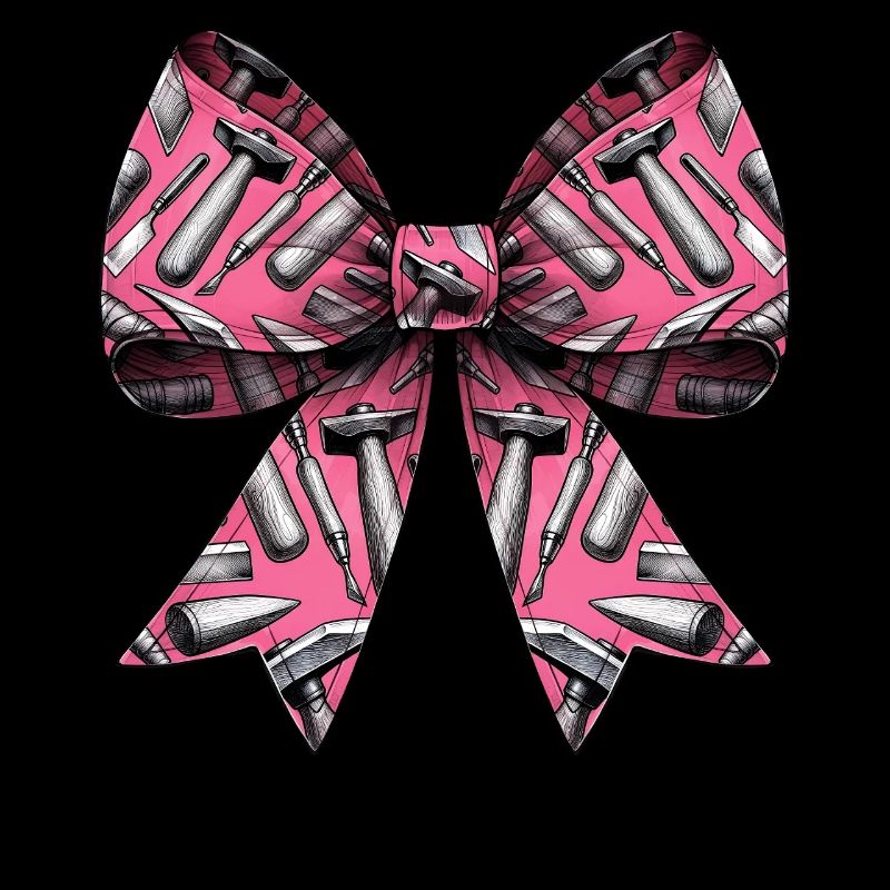Coquette Bow Sculpting Sculptor Pattern Pink
