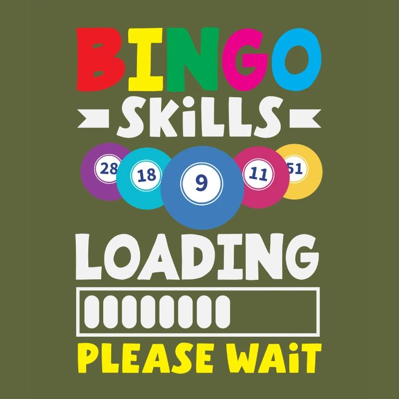 Bingo Skills Loading Please Wait Humor