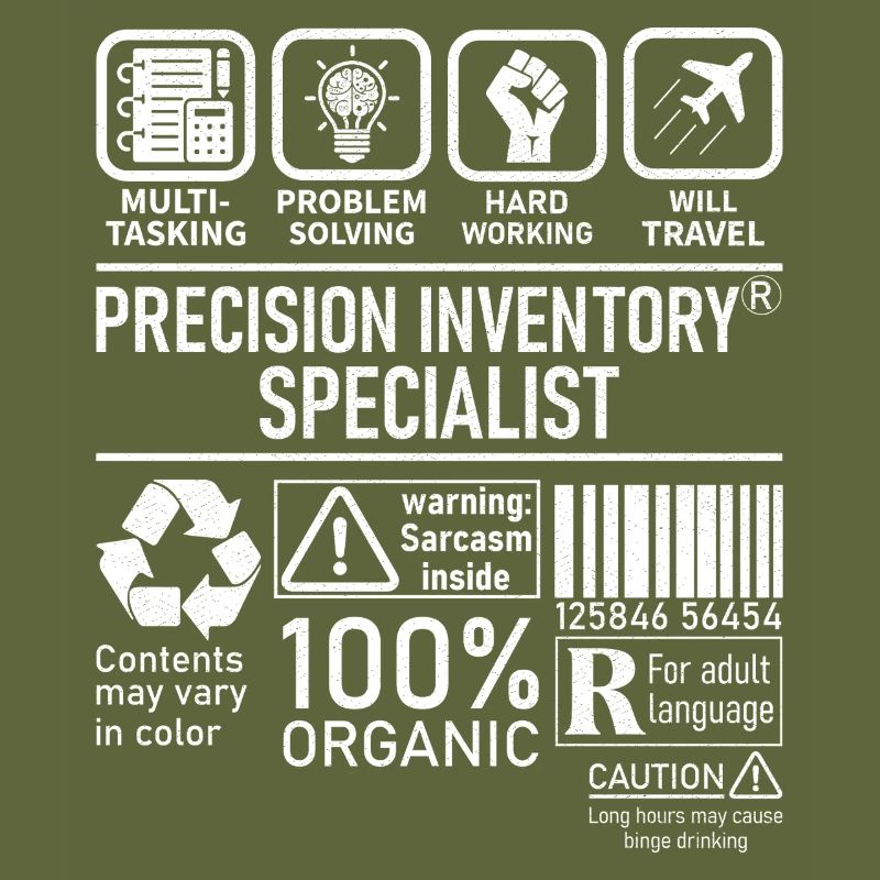 Precision Inventory Specialist multi tasking
