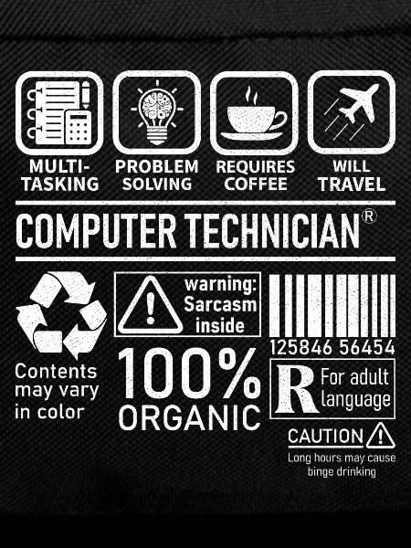 Computer Technician multi tasking problem solving