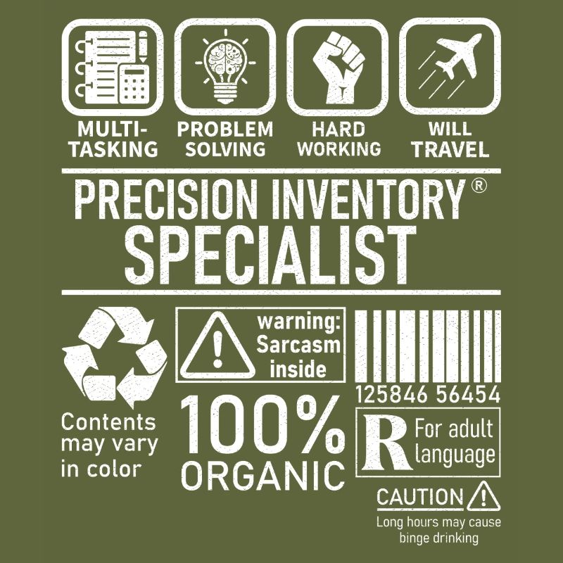 Precision Inventory Specialist multi tasking