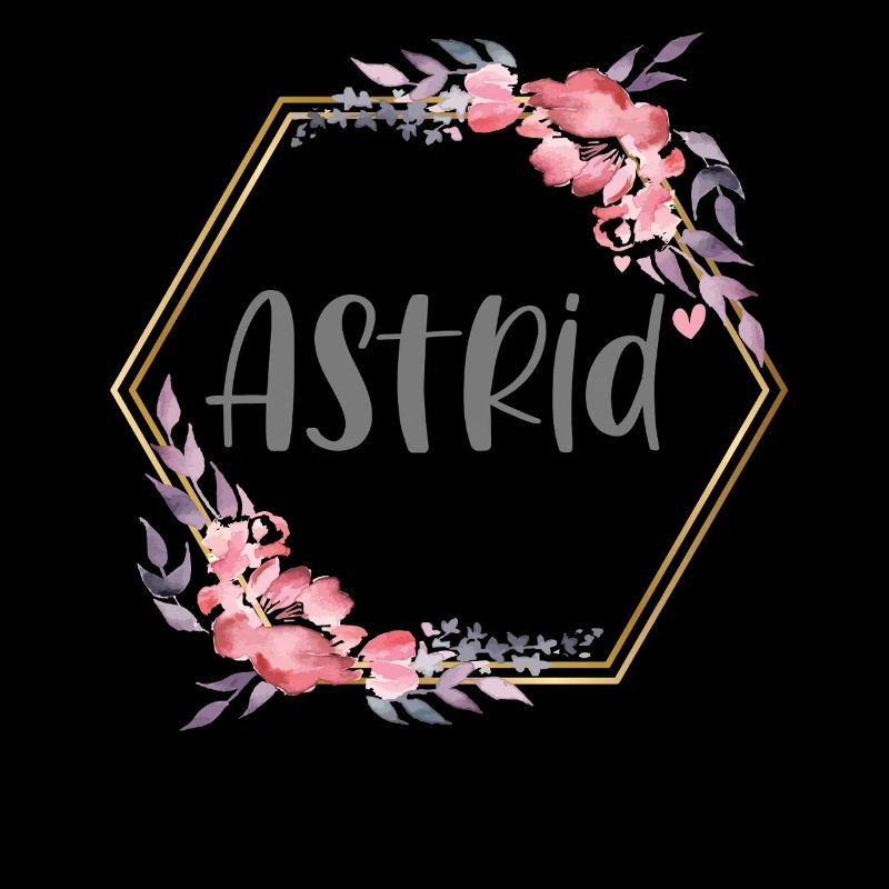 Astrid Mädchen Name personalisiertes Geschenk