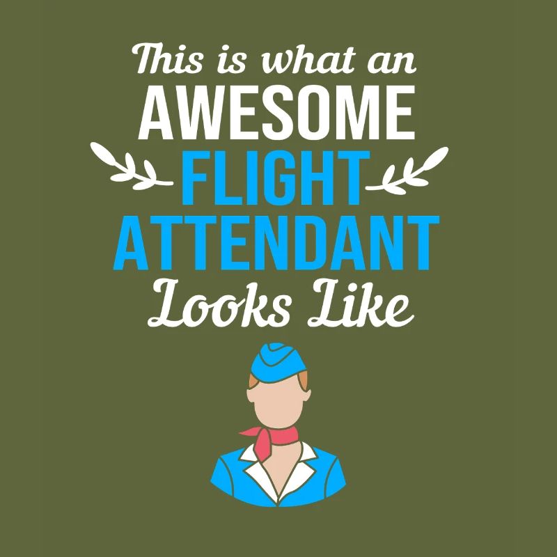 Flight Attendant Stewardess