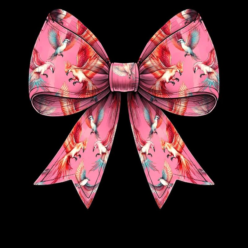 Coquette Bow Phoenix Muster Mythical Eagle Mädchen