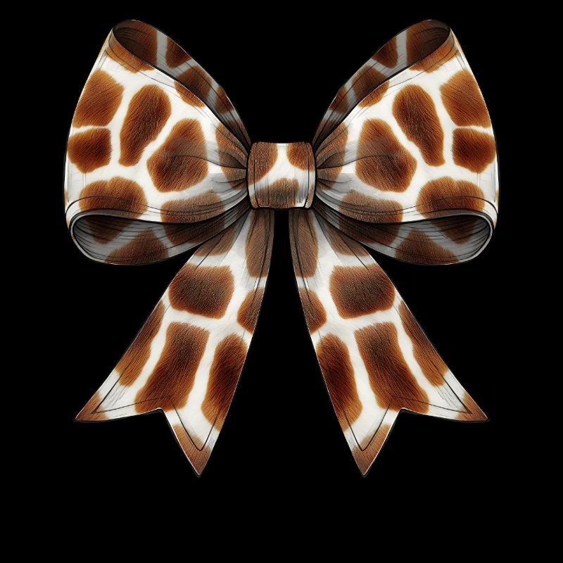 Coquette Bogen Giraffe Druck Mädchen Mutter