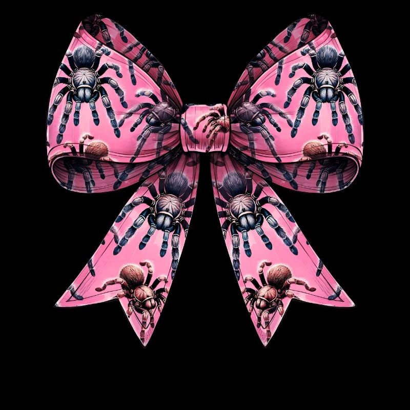 Coquette Bow Tarantula Spider Pattern Girl Mom