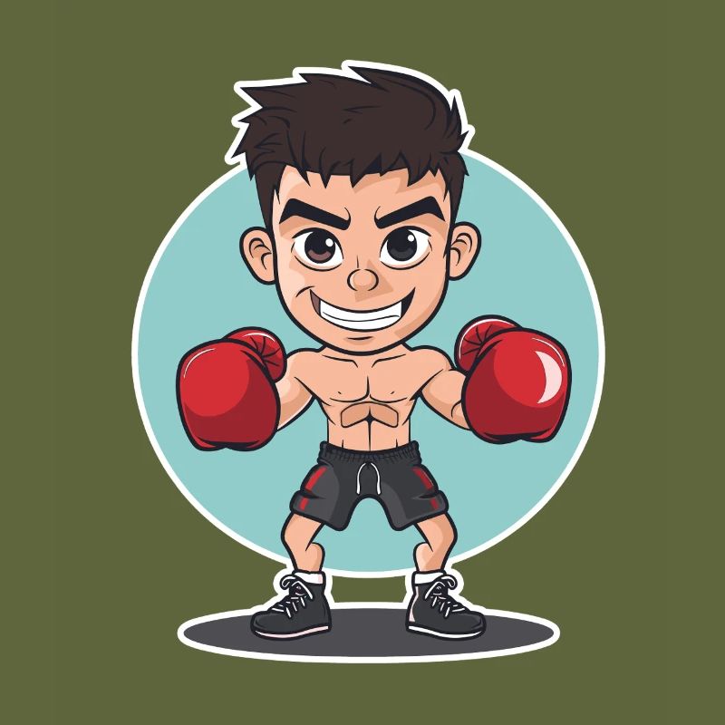 Boxer Comic Look