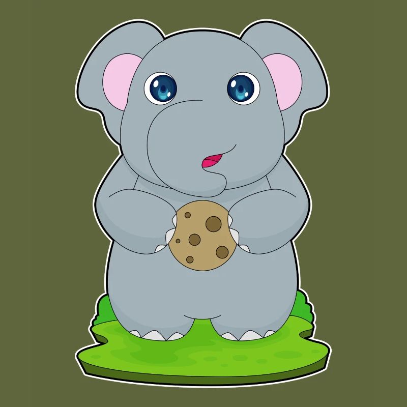 Elefant Cookie