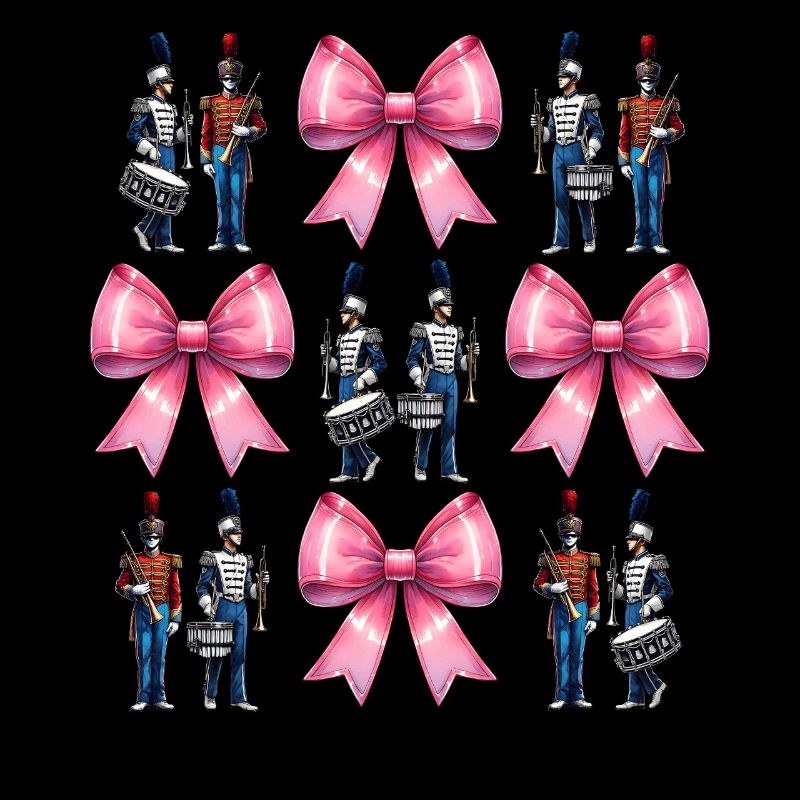 Coquette Bogen Marching Band Musiker Mädchen