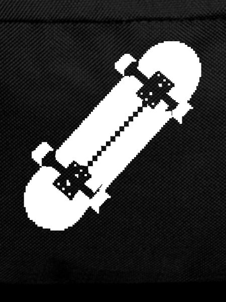 Skateboard Pixel Kunst
