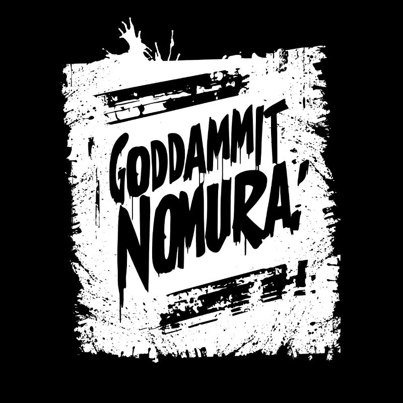 Goddammit Nomura – Graffiti Design