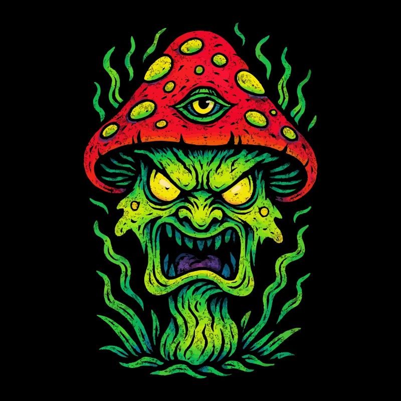 Psycho Toadstool with Third Eye