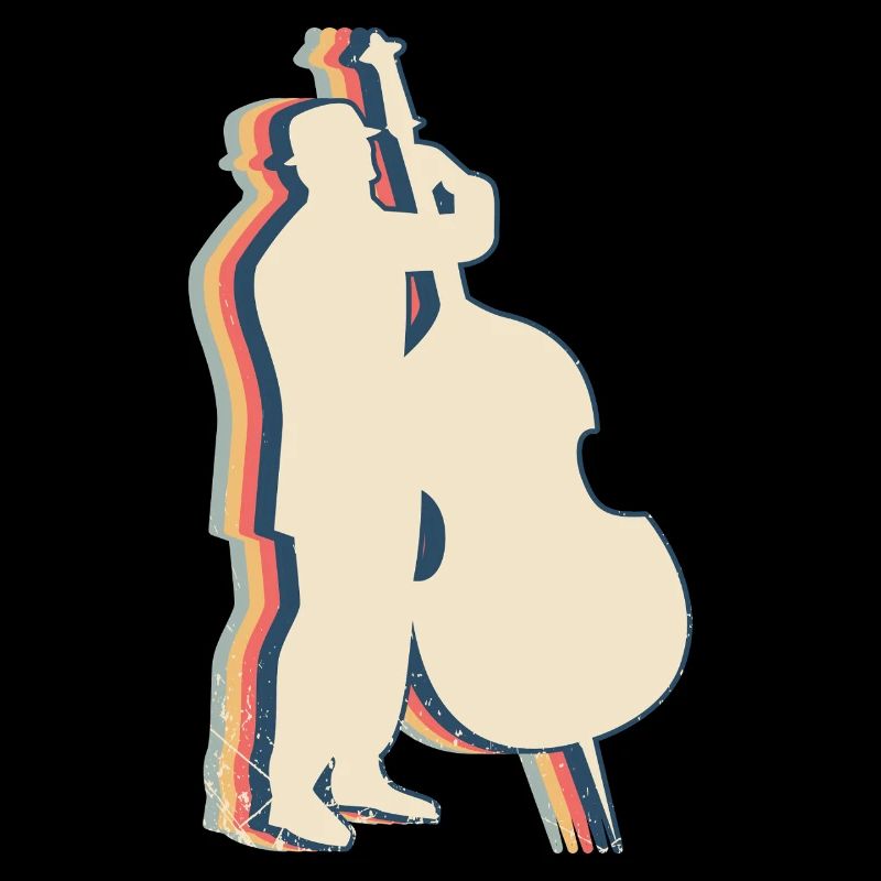Violoncelle Instrument Violoncelle Rétro Line Art