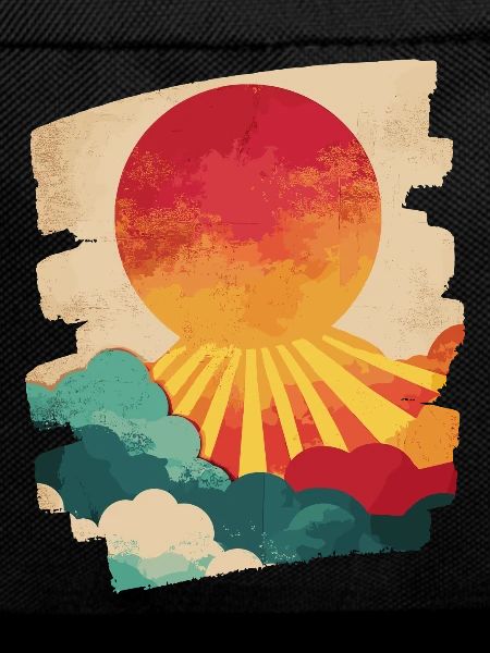 Summer Palm Tree Sunset