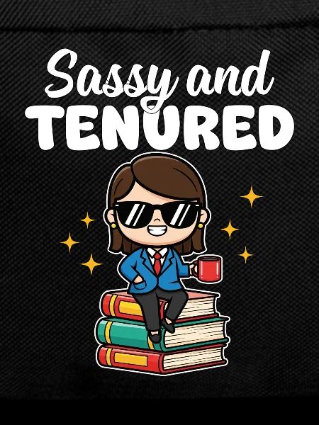 SASSY AND TENURED - TEACHER GIFT