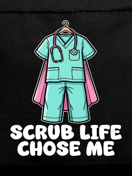 SCRUB LIFE CHOSE ME - NURSE GIFT