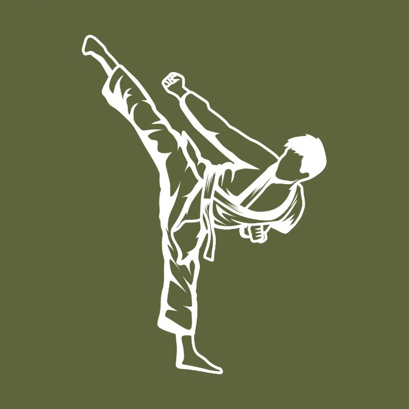 Karate Boy Sketch
