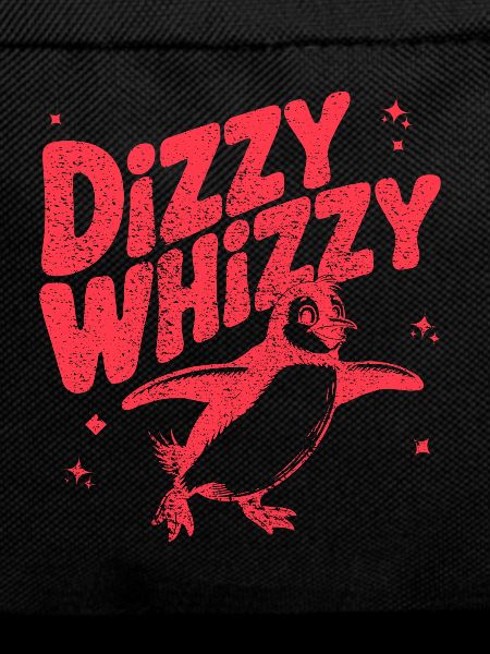 Schwindliger Whizzy Pinguin Illustration