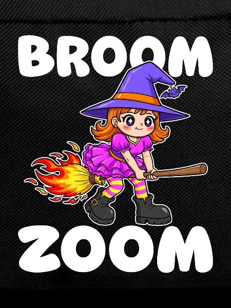 BROOM ZOOM - WITCH HALLOWEEN