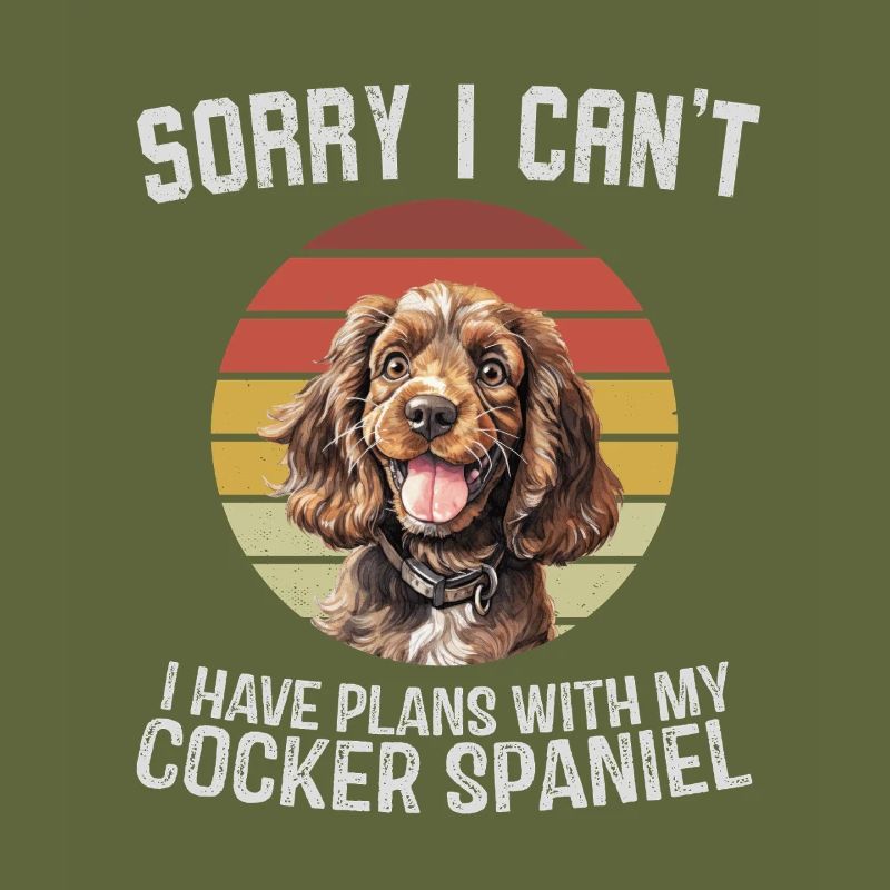 Cocker Spaniel Humorous Quote Design