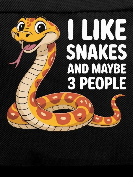 I Like Snakes – Funny Snake Motif