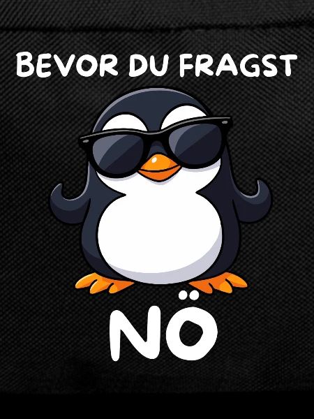 Penguin with sunglasses Lower Austria
