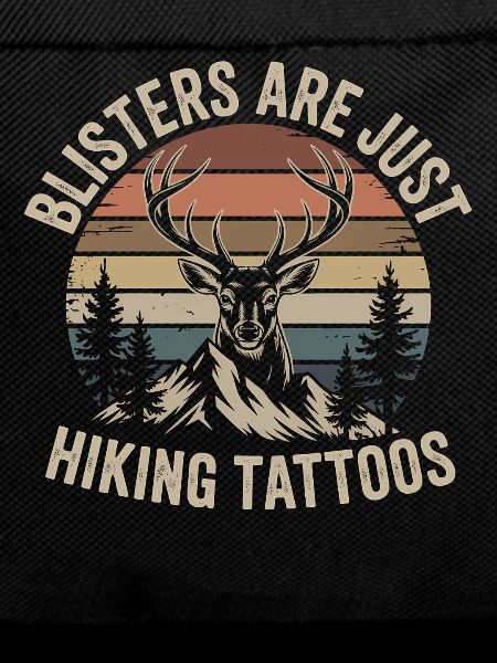 Funny saying retro mountains hiking gift