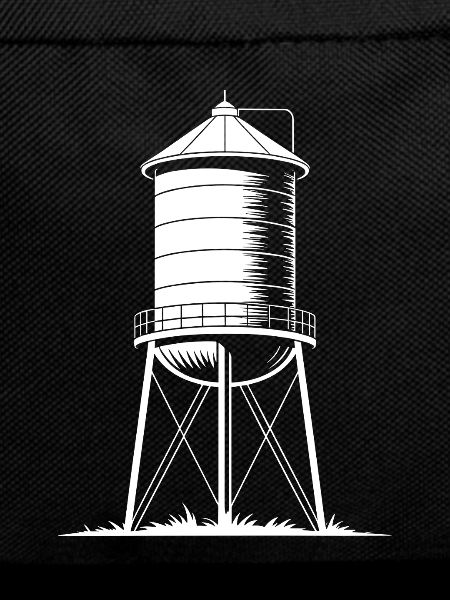 Water Tower Tank Elevated Potable
