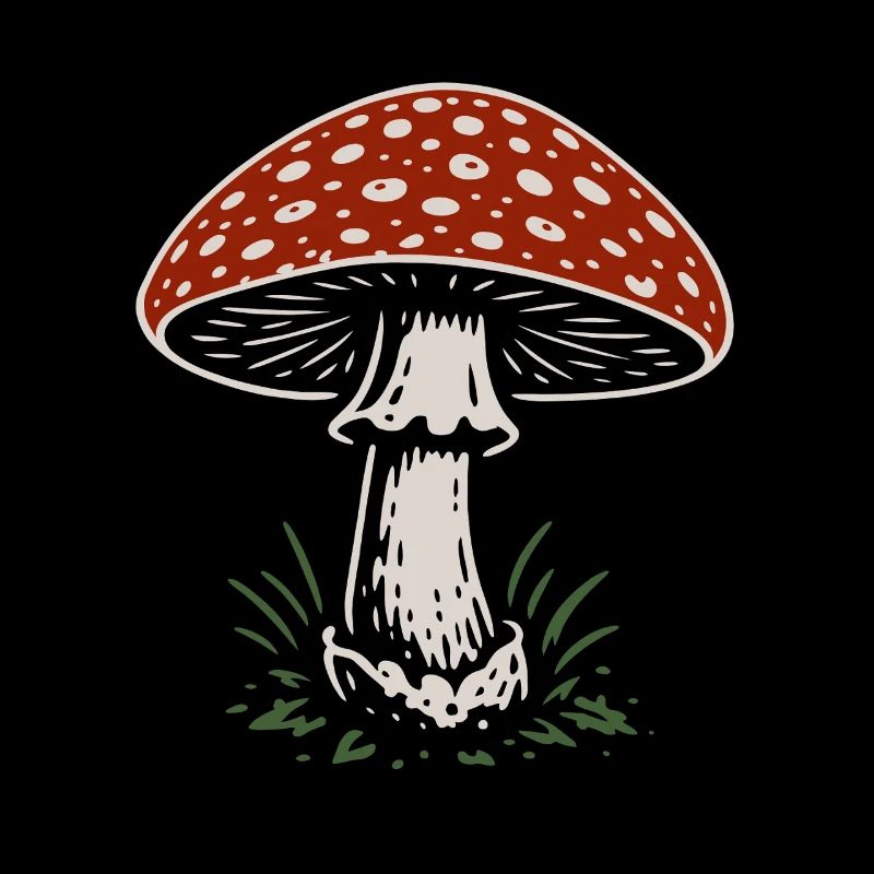 Fly agaric - mushrooms - saying
